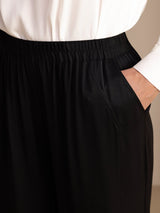 [Negro] SilkSilky-ES Womens Pants 004