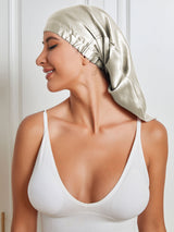 [Beige] SilkSilky-ES Gorros De Dormir 004