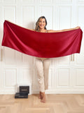 SilkSilky ES Seda Pura Scarf Vino 002