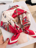 SilkSilky ES Seda Pura Scarf Rojo 001