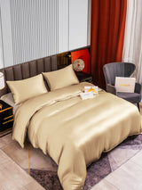 [Beige] SilkSilky-ES 22Momme Seda Pura Bedding Set 002,