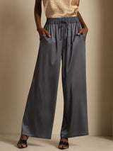 [GrisOscuro] SilkSilky-ES 19Momme Womens Pants 001