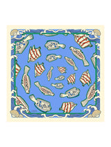 [Pez Azul] SilkSilky-ES Scarf 001