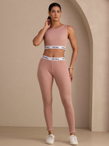 [Rosa] SilkSilky-ES Sleeveless Crew Neck Women's Outfit Sets 003