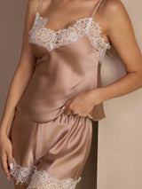 [Toscana] SilkSilky-ES Spaghetti Strap V Neck Conjunto de tirantes 006