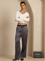 [Gris Oscuro] SilkSilky-ES Womens Pants 006