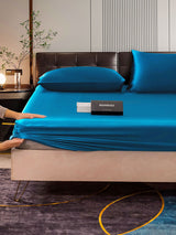 [Azul Real] SilkSilky-ES 22Momme Juego de ropa de cama 006