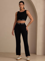 [Negro] SilkSilky-ES Womens Pants 005