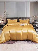 [Champán] SilkSilky-ES 22Momme Juego de ropa de cama 002