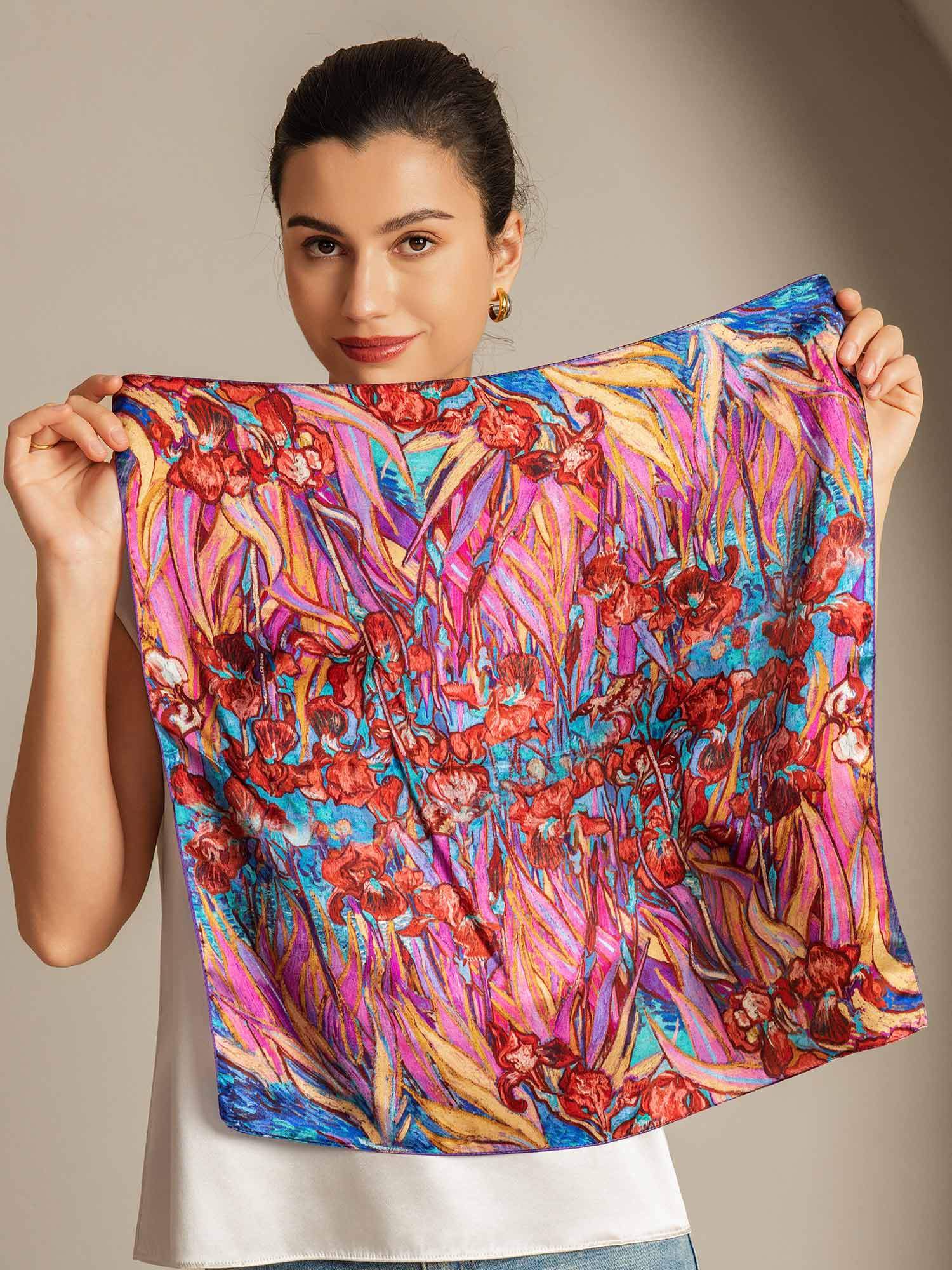 [P095] SilkSilky-ES Seda Pura Scarf 002