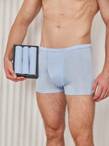 [Azul Claro] SilkSilky-ES Ropa interior de hombres 001