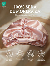 [Rosa] SilkSilky-ES Gorros De Dormir 002