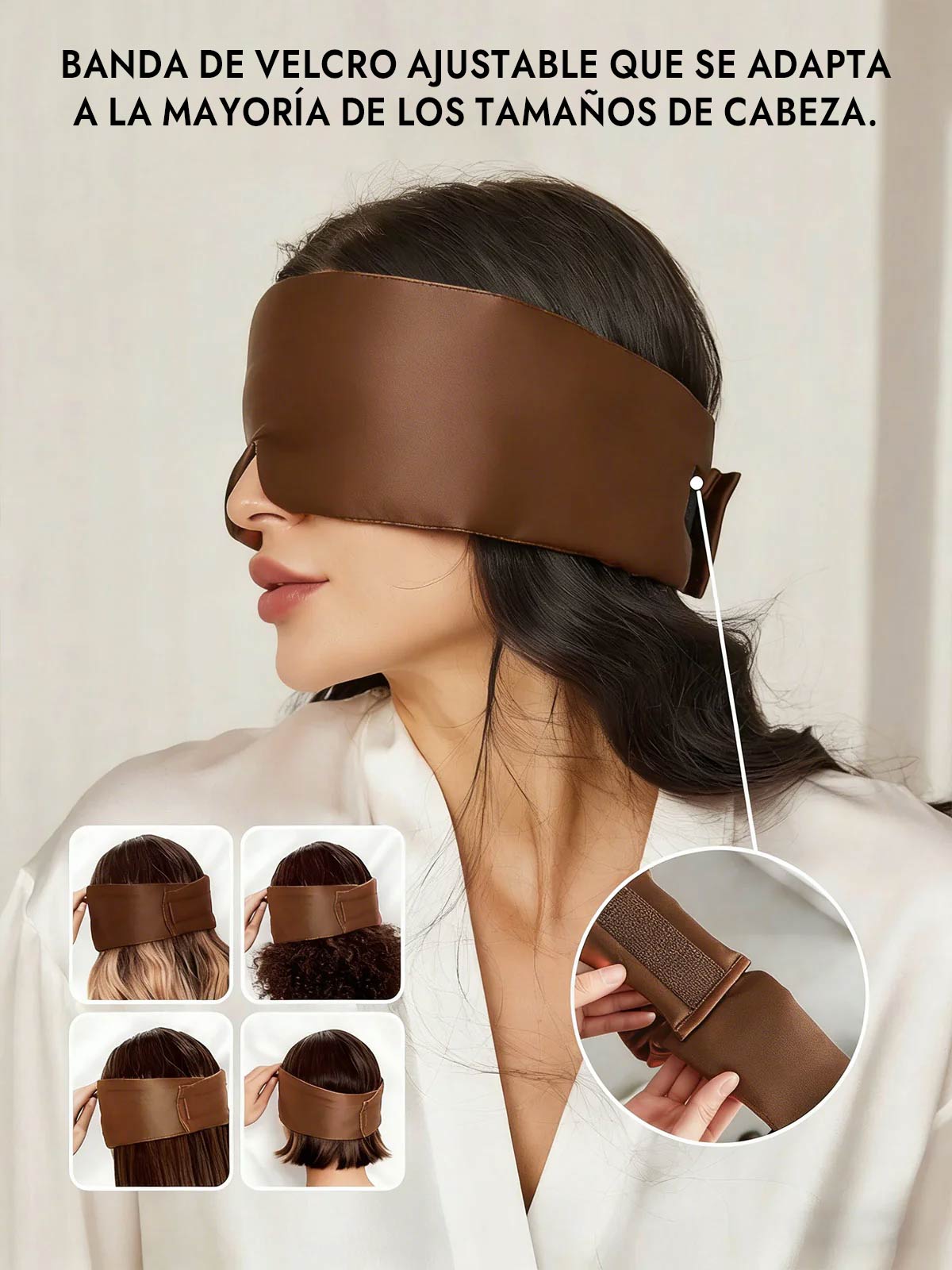 [Café] SilkSilky-ES 19Momme Pure Silk Eye Mask 004