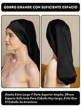 [Negro] SilkSilky-ES Gorros De Dormir 003
