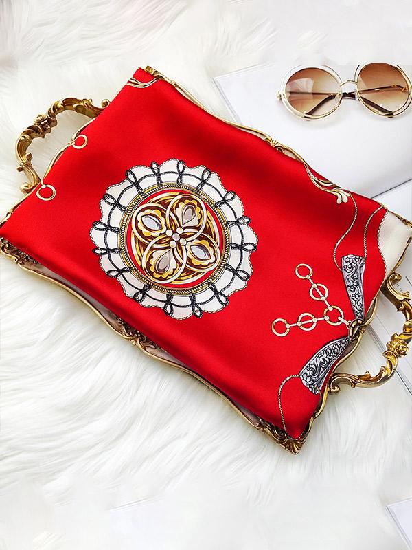 [P083] SilkSilky-ES Seda Pura Scarf 002,