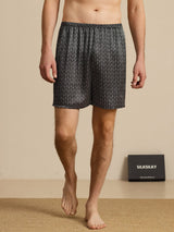 [Ginkgo Negro] SilkSilky-ES Mens Sleep Bottoms 004