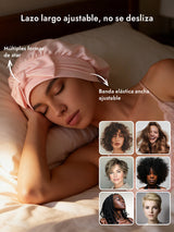 [Rosa Claro] SilkSilky-ES Gorros De Dormir 004