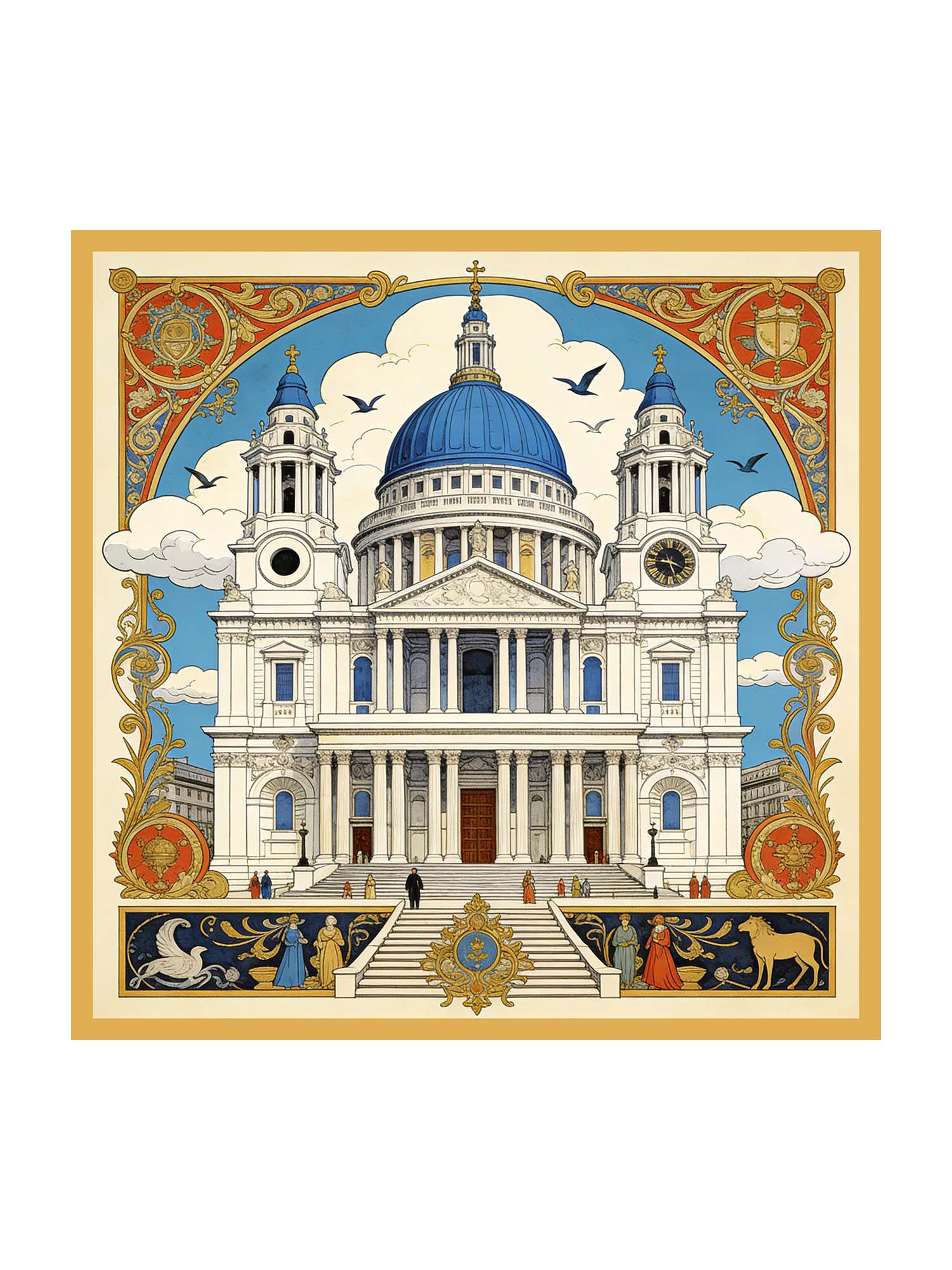 [P107] SilkSilky-ES Pure Silk Scarf 001