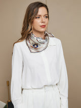 [P043] SilkSilky-ES Seda Pura Scarf 003,