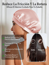 [Rosa] SilkSilky-ES Gorros De Dormir 004