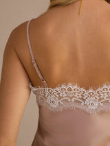 [Toscana] SilkSilky-ES V Neck Top de tirantes 004