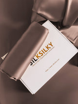 [Marrón] SilkSilky-ES Fundas De Almohada 007