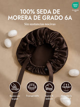 [Café] SilkSilky-ES Gorros De Dormir 002
