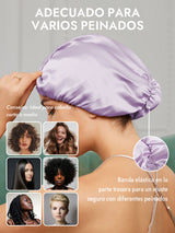 [Lavanda] SilkSilky-ES Gorros De Dormir 005