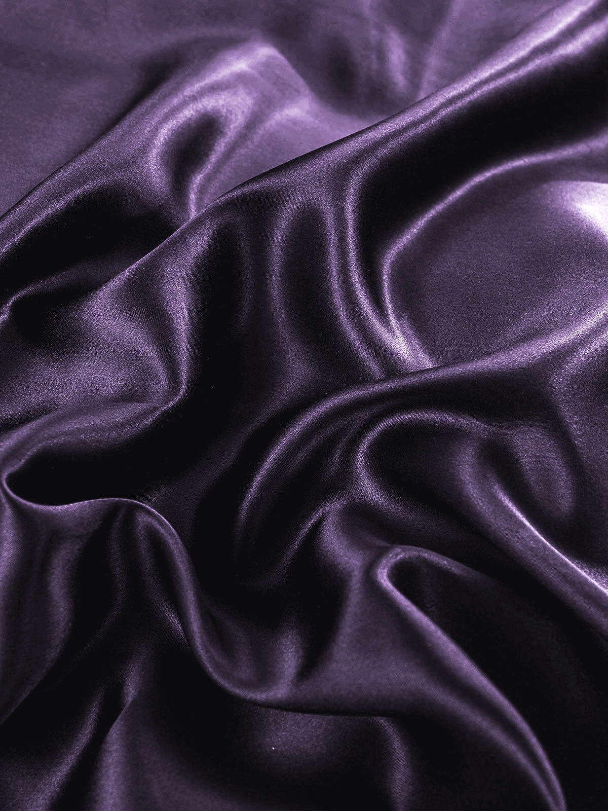 [Morado Oscuro] SilkSilky-ES 22Momme Seda Pura Duvet Cover 005,