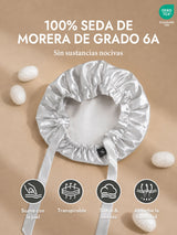 [Plata] SilkSilky-ES Gorros De Dormir 002