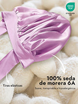 [Lavanda] SilkSilky-ES Gorros De Dormir 002