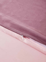 [MalvaPálido+RosaClaro] SilkSilky-ES 22Momme Seda Pura Bedding Set 006,