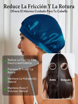 [Azul Real] SilkSilky-ES Gorros De Dormir 004