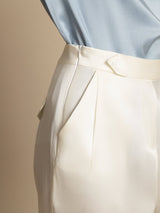 [Blanco] SilkSilky-ES 19Momme Seda Womens Pants 004