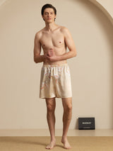 [Champán] SilkSilky-ES 19Momme Mens Sleep Bottoms 004