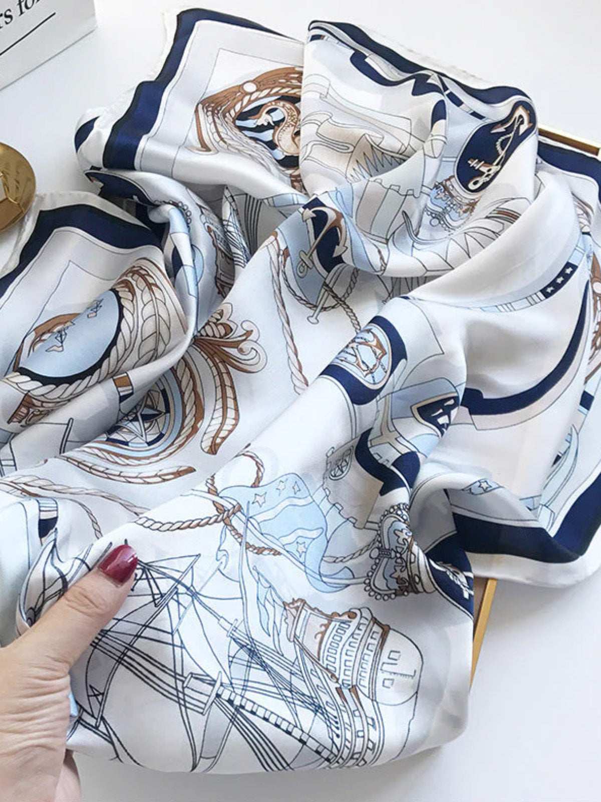 [P007] SilkSilky-ES Seda Pura Scarf 003,