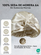 [Beige] SilkSilky-ES Gorros De Dormir 003