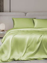 [Menta Verde] SilkSilky-ES 19Momme Juego de ropa de cama 001