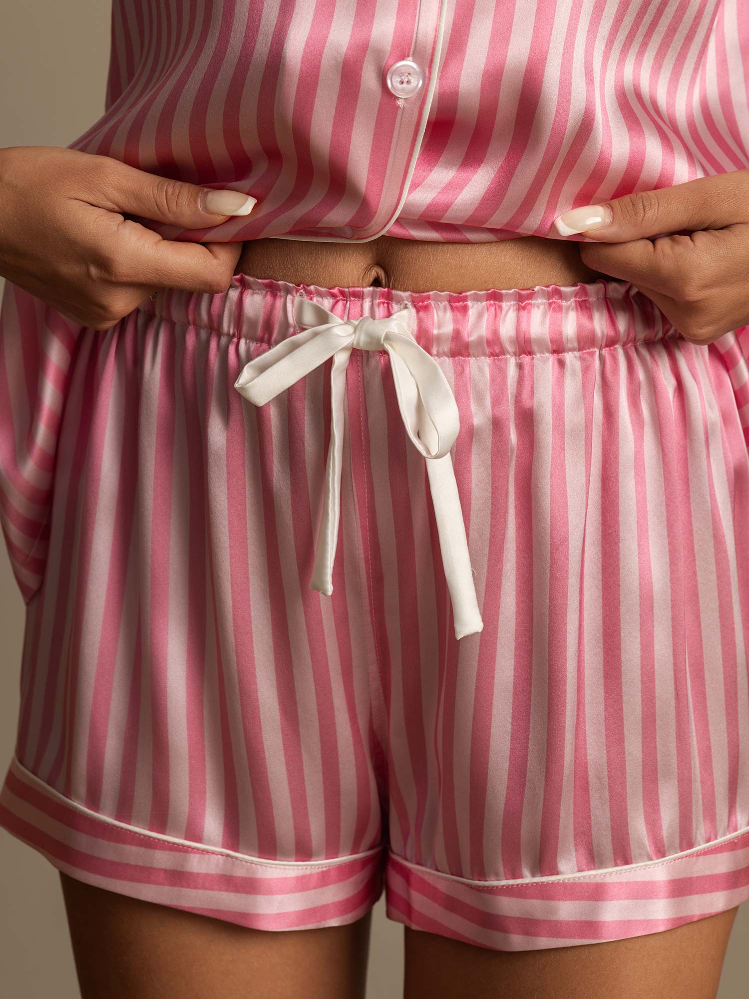 [Rosa] SilkSilky-ES Seda Pura Womens Pajamas 005,