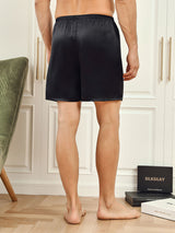 [Negro] SilkSilky-ES Mens Sleep Bottoms 002