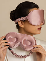 [Malva Pálido] SilkSilky-ES 22Momme Antifaces De Dormir 003