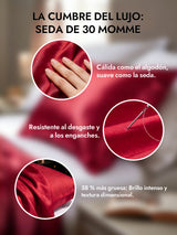 [Vino] SilkSilky-ES 30Momme Fundas De Almohada 002