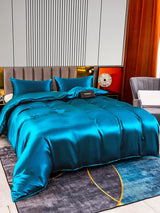 [Azul Real] SilkSilky-ES 22Momme Seda Pura Bedding Set 004,