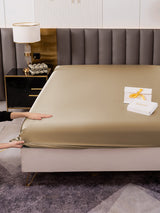 [Beige] SilkSilky-ES 19Momme Sábana 005