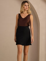 [Negro] SilkSilky-ES Skirt 004