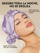 [Lavanda] SilkSilky-ES Gorros De Dormir 004