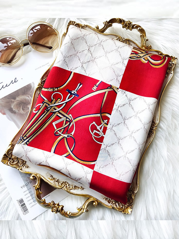 [P022] SilkSilky-ES Seda Pura Scarf 003,