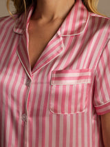 [Rosa] SilkSilky-ES Seda Pura Womens Pajamas 006,