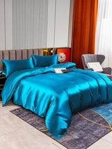 [Azul Real] SilkSilky-ES 22Momme Seda Pura Bedding Set 005,