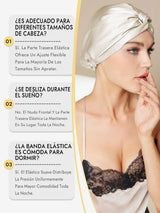 [Beige] SilkSilky-ES Gorros De Dormir 008